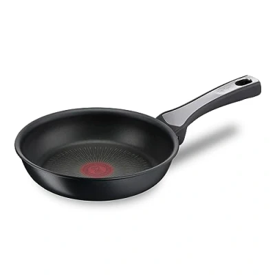 Afbeelding van Tefal Unlimited On Braadpan, 20 cm, krasbestendige antiaanbaklaag, hoge prestaties, thermo signaal temperatuurweergave, gezond koken, inductie, geproduceerd in Frankrijk G25902AZ