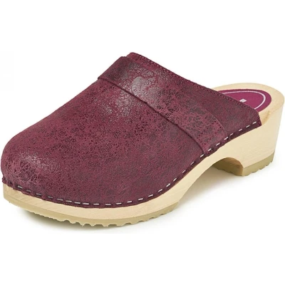Afbeelding van Bighorn 6006 Bordeaux Rood Medische Klompen Dames