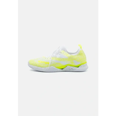 Afbeelding van Kempa WING LITE 2.0 Women Handbalschoenen, Dames, Maat: 36, White/fluo yellow Textiel/ synthetisch