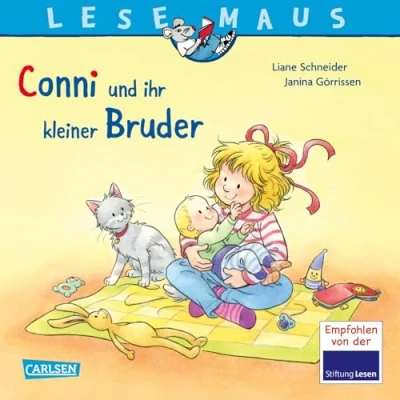 Afbeelding van LESEMAUS 23: Conni und ihr kleiner Bruder