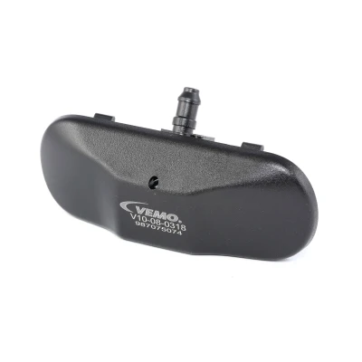 Afbeelding van VEMO V10 08 0318 Ruitensproeier Aan beide zijden, Voor Q+, original equipment manufacturer quality VOLKSWAGEN: Golf 7, Caddy 3, Touran I