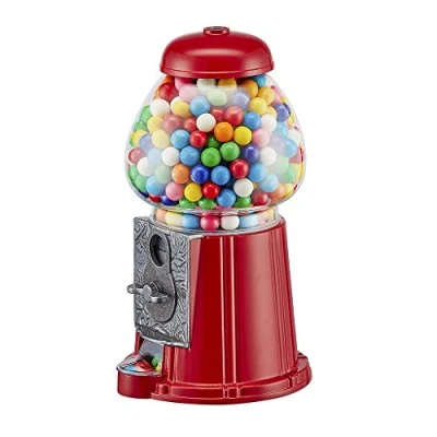 Afbeelding van Balvi kauwgomballen automaat American Dream 23 cm rood metaal