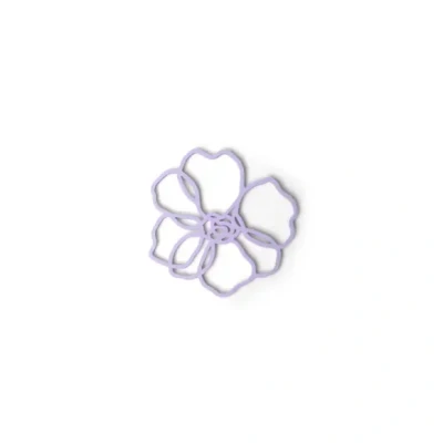 Afbeelding van Tools2Cook Siliconen Onderzetter Anemone Lilac