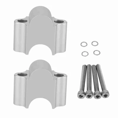 Afbeelding van riser manubrio for moto in alluminio universale 7/8 inch 22 mm Morsetto spessori (Placchi) adatto voor 22mm bar risers