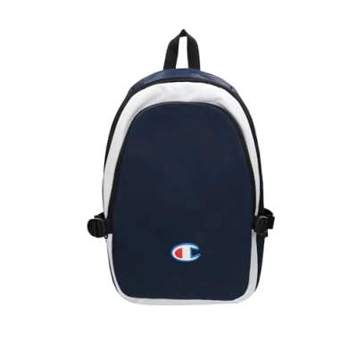 Afbeelding van Champion Icons Backpack LOGO Rugzak, Heren, Maat: One Size, Navy/white