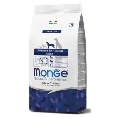 Afbeelding van Monge Super Premium Adult Hond Medium 12 kg