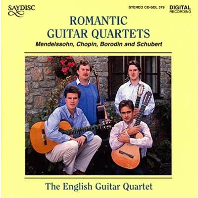 Afbeelding van The English Guitar Quartet Romantic Quartets (CD)