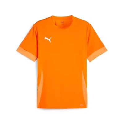 Afbeelding van Puma Teamgoal Matchday Sport Tshirt, Heren, Maat: Medium, Rickie orange/white/bright melon