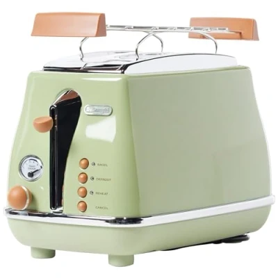 Image de De&#039;Longhi Icona Vintage CTOV 2103.GR grille pain vert