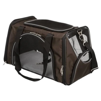 Afbeelding van Trixie Tas Joe Hondendraagtas 28x28x47 cm Bruin