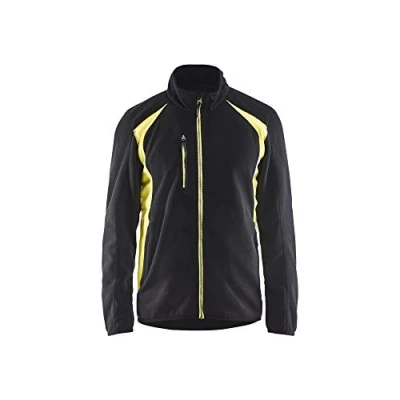 Afbeelding van Blaklader Fleecejack 4730 2510 Zwart/High Vis Geel