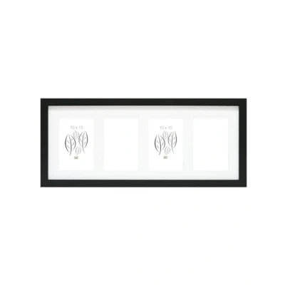 Afbeelding van Deknudt Frames fotolijst S66KA4 zwart 4 foto&#039;s 10x15 cm