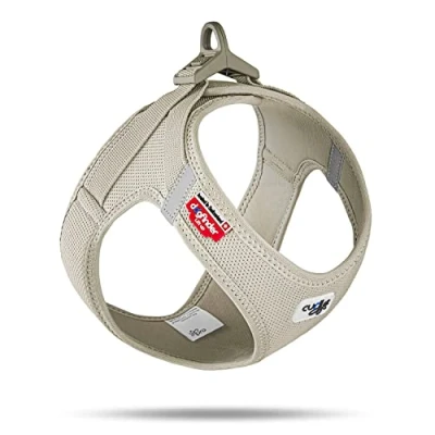 Afbeelding van Curli Hondentuig Clasp Vest Harness Beige