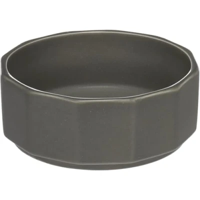Afbeelding van Flamingo GAMELLE pour LA Nourriture ET l&#039;eau Valerio Rond Gris 12x4,5CM 300ML
