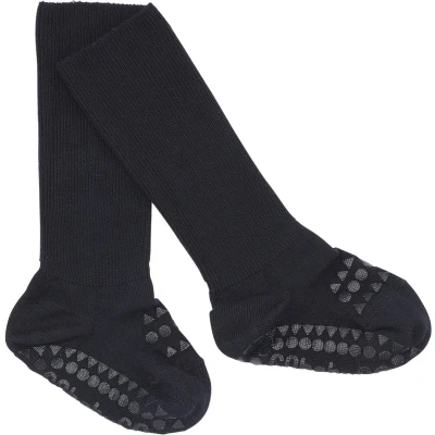 Afbeelding van GoBabyGo ABS Baby Bamboe Sokken 6 12 Mnd Donkerblauw
