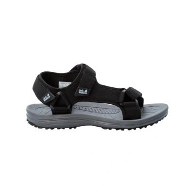 Afbeelding van Jack Wolfskin WAVE Breaker Outdoorsandalen, Heren, Maat: 42, Black Polyester