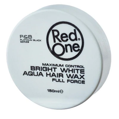 Afbeelding van Red One Maximum Control Bright White Aqua Hair Wax 150 ml