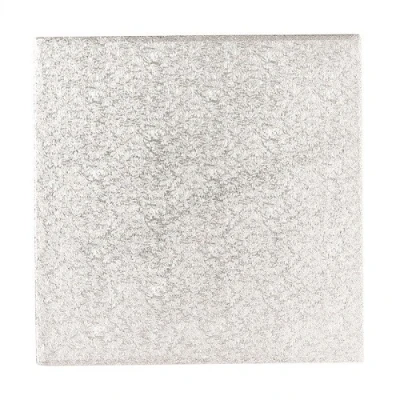 Afbeelding van Cakeboard Zilver Vierkant 30cm