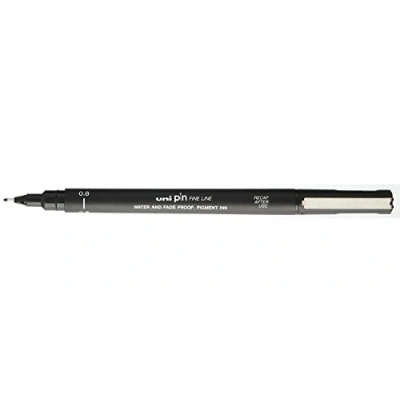 Afbeelding van Fineliner Uni ball Pin zwart