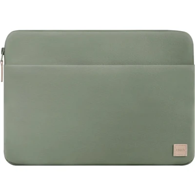 Afbeelding van Uniq Vienna Laptop hoes 14 inch Gerecyclede laptopsleeve Laurel Green