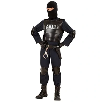 Afbeelding van Vegaoo SWAT agent kostuum voor kinderen