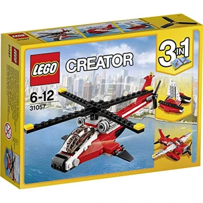 Image de LEGO CRE L&#039;HELICOPTERE ROUGE