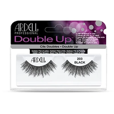 Afbeelding van Ardell Professional Double Up False Eyelashes Style 201 Black Nepwimpers Zwart