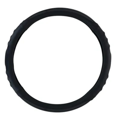 Afbeelding van All Ride Stuurhoes Vrachtwagen Sturen met Diameter 44 46CM Rubber Anti Slip Textuur Makkelijk te Installeren Zwart