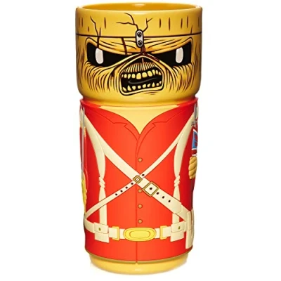 Afbeelding van Numskull Iron Maiden Eddie The Trooper Coscup Herbruikbare Thermo Mok