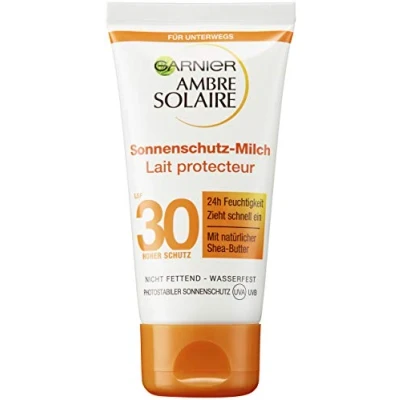 Afbeelding van Garnier Ambre Solaire Crème Hydratant Protection Lait SPF 30, 50 ml
