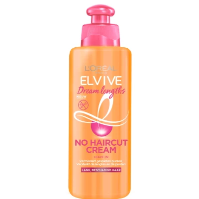 Afbeelding van 3x L&#039;Oréal Elvive Dream Lengths No Haircut Cream 200 ml