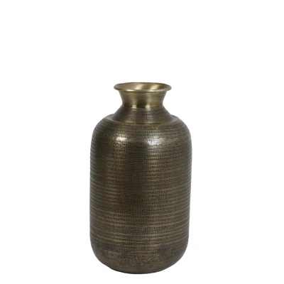 Afbeelding van Light&amp;living Vaas deco Ø29x53 cm PERROY antiek brons