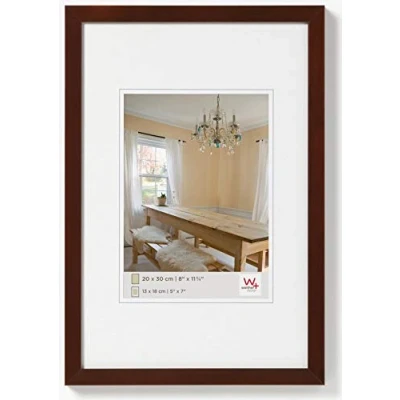 Image de walther design Cadre photo noyer 20 x 30 cm Peppers en bois BP030N