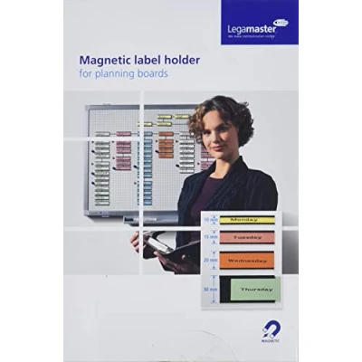 Afbeelding van Legamaster magnetisch etikethouder 20x60mm