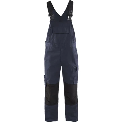 Afbeelding van Blaklader Bretelbroek met stretch 2695 1330 Donker marineblauw/Zwart C60