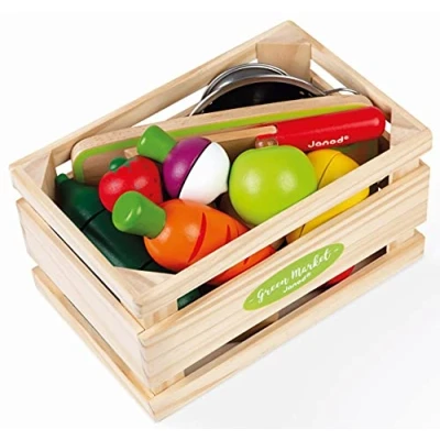 Image de Maxi Set Janod Fruits et légumes à découper