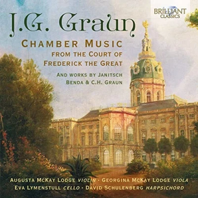 Afbeelding van Augusta McKay Lodge J.G. Graun: Chamber Music (CD)
