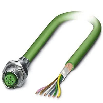 Afbeelding van Phoenix Contact 1534559 Sensor/actuator inbouwconnector M12 Aantal polen: 5 Bus, inbouw 1.00 m 1 stuk(s)