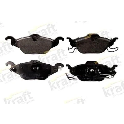 Afbeelding van KRAFT 6001640 Remblokkenset Vooras Incl. slijtage waarschuwingscontact OPEL: Astra G CC, Saloon, Caravan