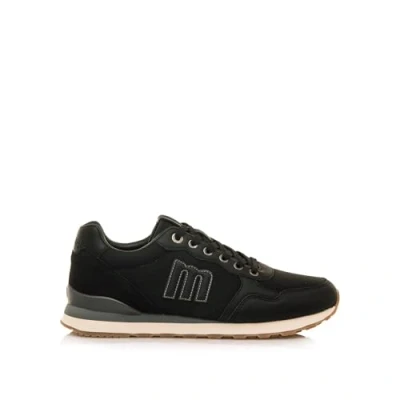 Afbeelding van mtng Sneakers laag, Heren, Maat: 40, Black melange Schoenen