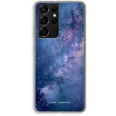 Afbeelding van hoesje geschikt voor Samsung Galaxy S21 Ultra Nebula Soft Cover Telefoonhoesje Bescherming aan alle Kanten en Schermrand