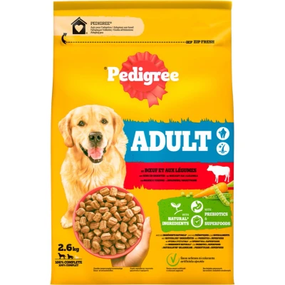 Afbeelding van Pedigree Droog Adult Rund 2,6 kg