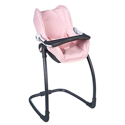 Image de Smoby Siège auto et chaise pour poupées 3 en 1 Maxi Cosi Rose clair