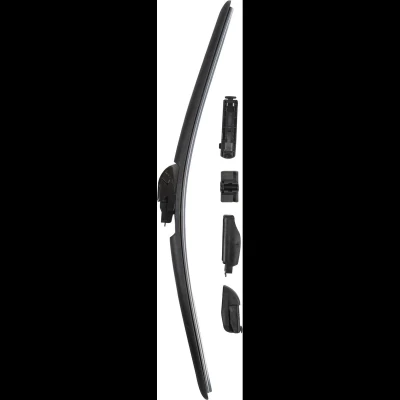 Afbeelding van ruitenwisser Quantum Energy Flex 9456 Beugel Gebogen 17duim Met adapter