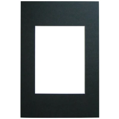 Afbeelding van Walther Design Passepartout, Passepartoutformat 30x40 cm, Bildformat 20x30 Schwarz