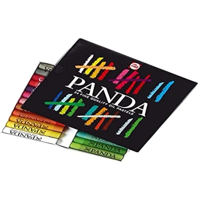 Afbeelding van Talens Panda Oliepastel, Doos Van 24 Pastels