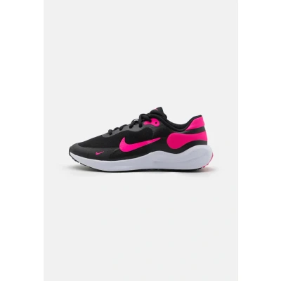 Afbeelding van Nike Performance Revolution 7 Unisex Hardloopschoenen neutraal voor kinderen, Maat: 35.5, Black/hyper pink/white Textiel