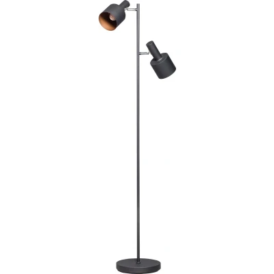 Afbeelding van ETH Sledge Vloerlamp 2x E27 Zwart