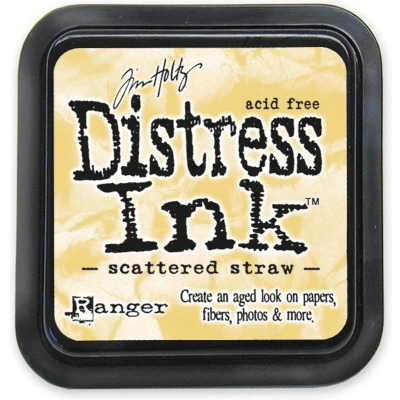 Afbeelding van Ranger Distress Inks pad scattered straw stamp TIM21483 Tim Holtz