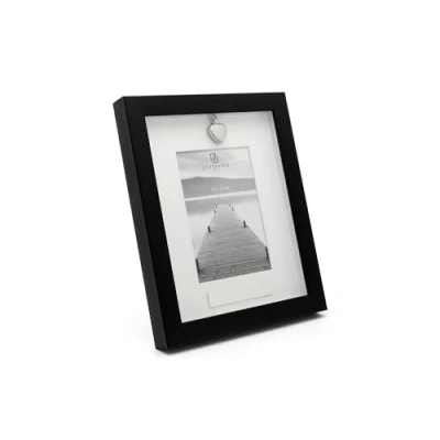Afbeelding van Zilverstad Memory fotolijst met ashouder 10x15 cm zwart